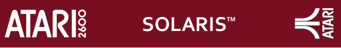 Solaris logo for Atari 2600